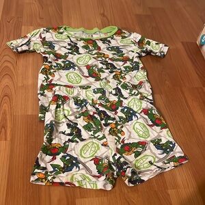 Teenage mutant ninja turtles size 8 shorts pajamas